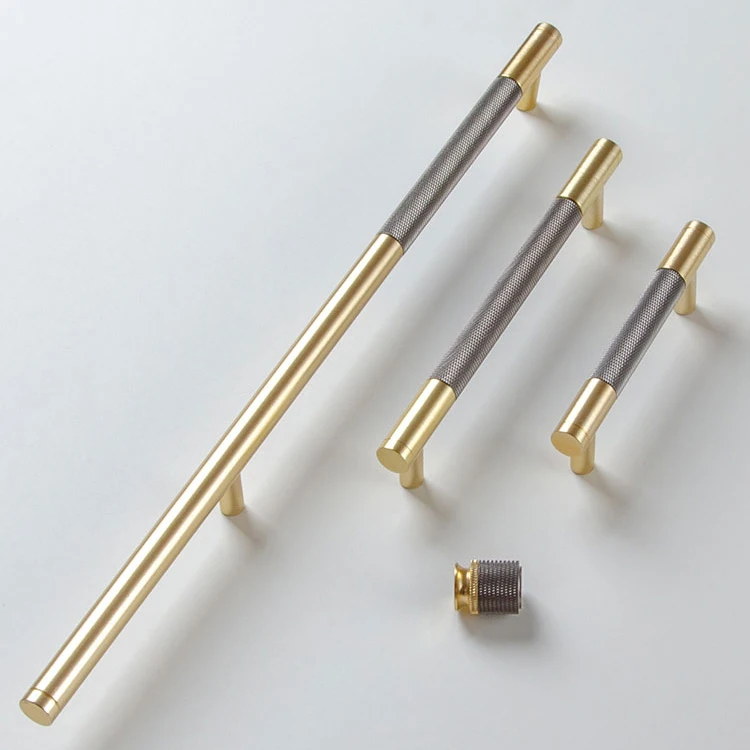 2 шт алюминиевый сплав/рифленые/текстурированные ручки и для кухонного шкафа