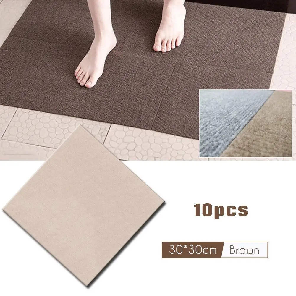Новый Кухонный Противоскользящий коврик для пола самоклеющийся гостиной 10 шт.