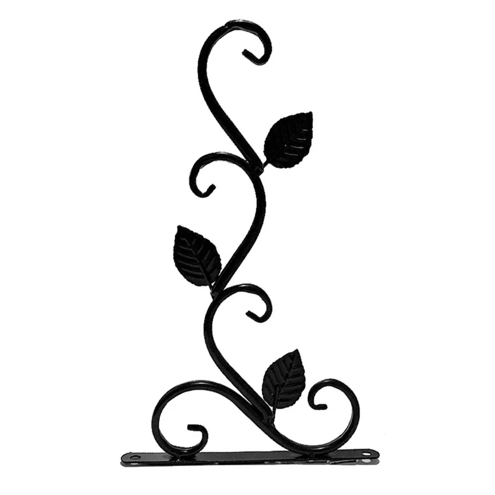 

Plant Hanger Bracket Flower Basket Wall Hanging Hooks for Indoor Outdoor Plants Metal Hanging Flower Stand Decoration