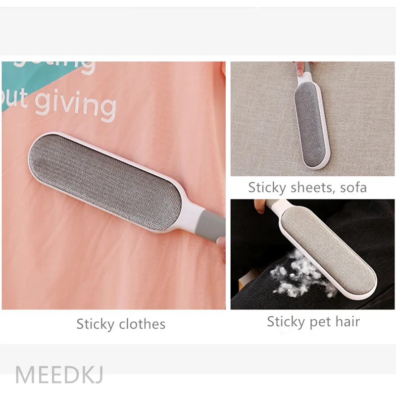 

1pcs small Pull-out clothes sticky hair device dust brush electrostatic brush household coat sticky hair artifact