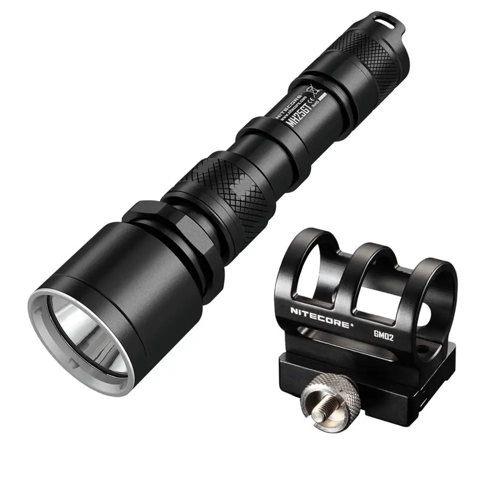 Новый NITECORE MH25GT водонепроницаемый 1000LM Тактический CREE XP L HI V3 Светодиодная лампа
