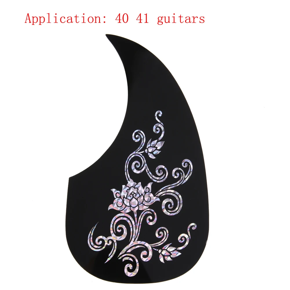 Акустическая гитара pick guard pick Guard Dickquard самоклеящаяся целлюлоидная пластина для 4" 40" 3" 38" аксессуары для гитары - Цвет: Type 13