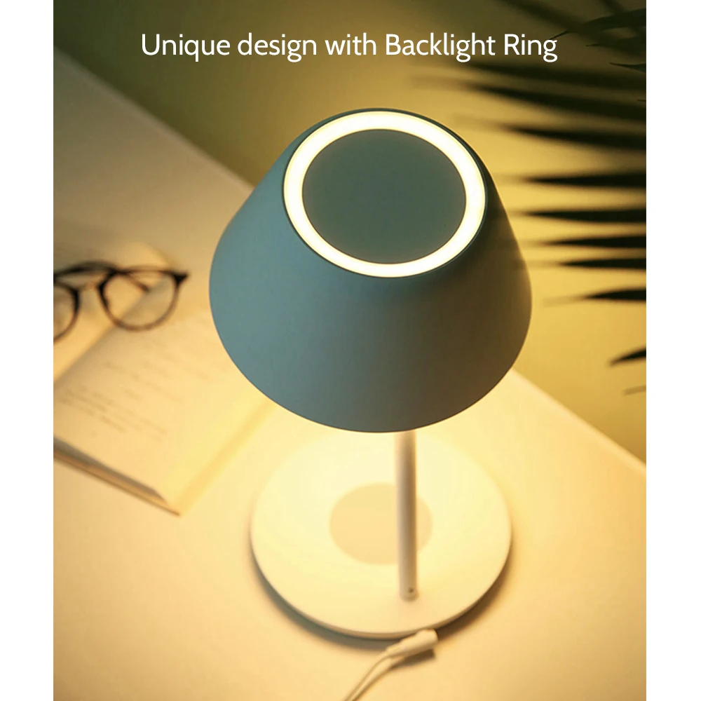 Светодиодная настольная лампа Yeelight Pro умный светильник с Wi-Fi приглушением