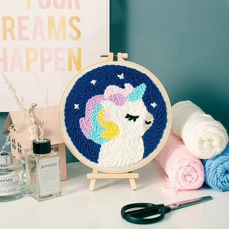 Набор для рукоделия с вышивкой в виде собачки из мультфильма сделай сам набор