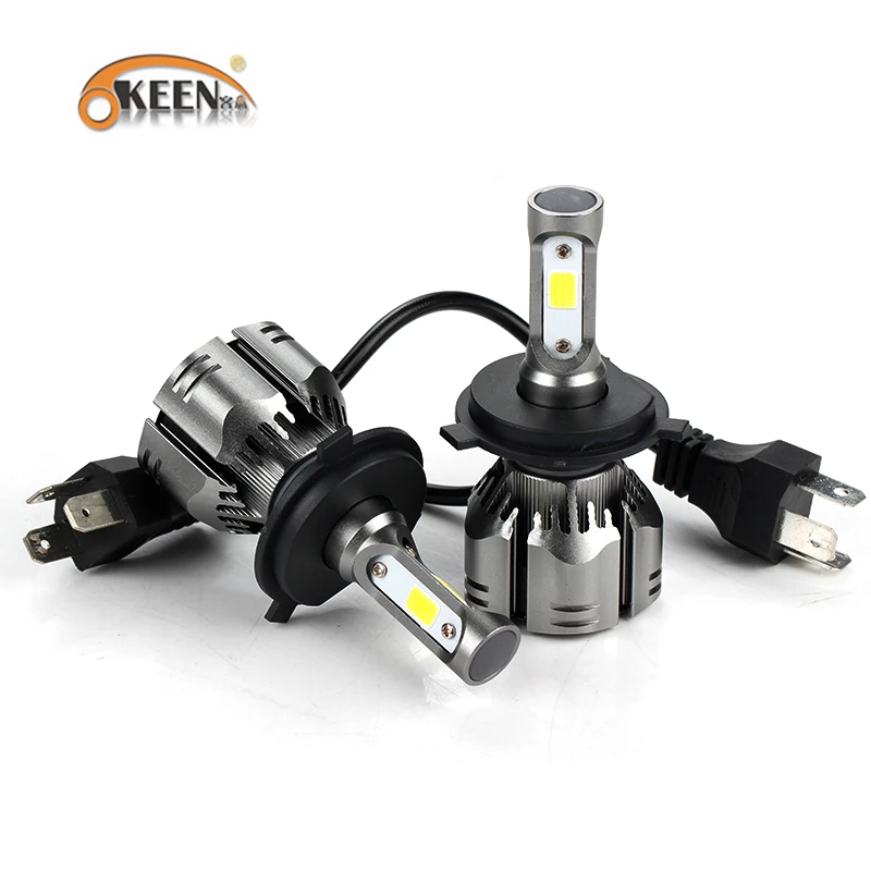OKEEN 8 сторон со светодиодными кристаллами для 13500LM H8 H7 H11 противотуманные фары h4 светодиодный фар HB3 9005 HB4 H3 880 881 H27 светодиодный H1 9012 HIR2 авто светодиодные лампы 12 В 6000 К