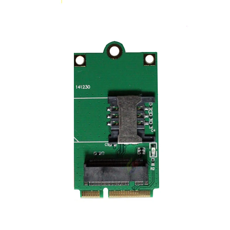 NGFF M.2 к Mini Pcie со слотом для SIM карты модуля 3G 4G EM7355 EM7455 EM7430 EM7305 MU736 ME906E ME906V ME906S N5231J| |