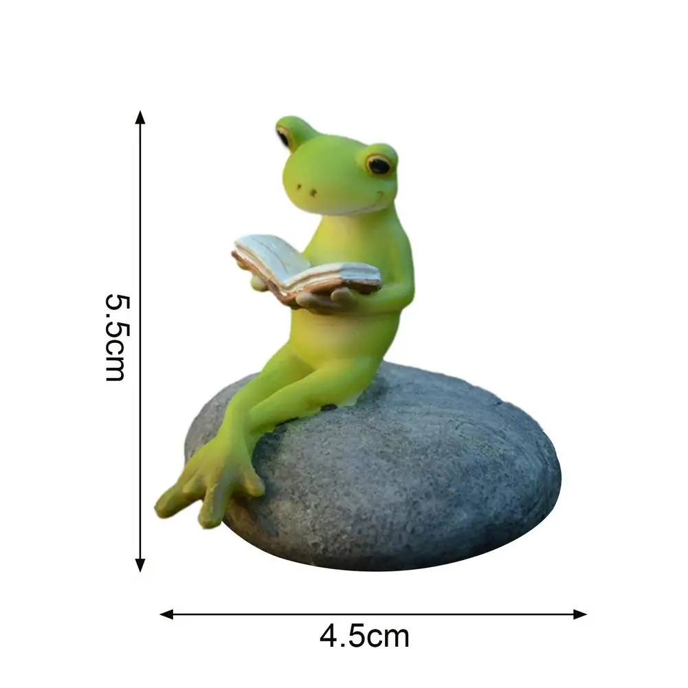 

Frog Garden Statues Resin Sitting Frogs Statue For Outdoor Garden Decoration Frog Sculpture For Home Desk Garden Decor Ornament