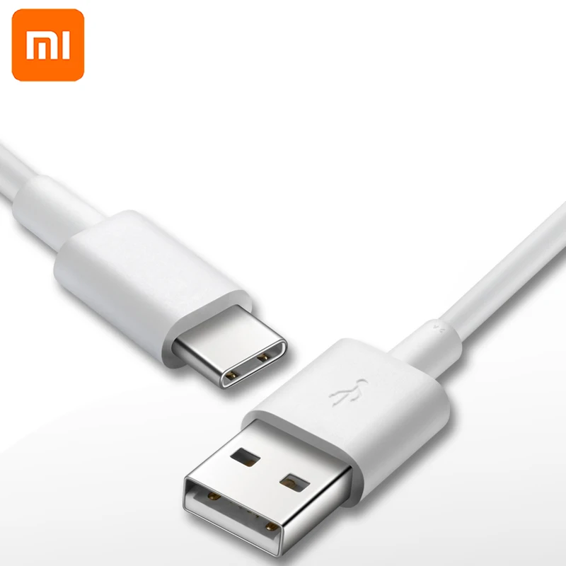 Оригинальный кабель для быстрой зарядки 100 см USB Type C Data Line Mi F1 F2 9 10 pro cc9 cc9e A3 6 6x Red mi