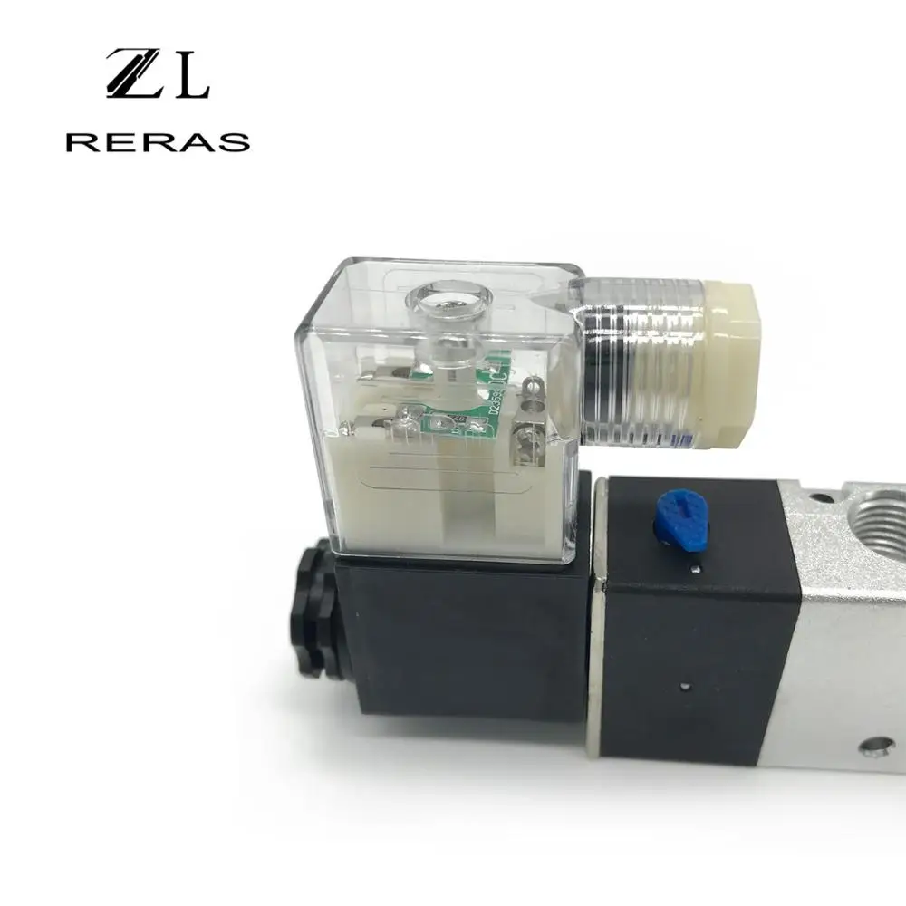 4V210-08 Пневматический электромагнитный клапан одновитковая катушка 2 Позиция 5