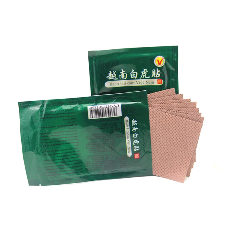 40 шт Вьетнам белый тигр бальзам пластырь штукатурка помощь в лечении шейного