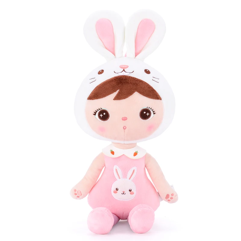 Rabbit MeToo X Gloveleya плюшевые игрушки мягкие животные куклы милые Kepple для детей игрушки на день рождения Рождество подарки для девочек Дети розовый кролик - Цвет: Rabbit