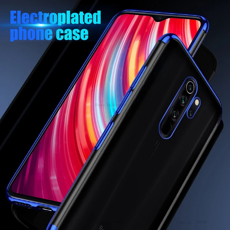 Мягкий силиконовый чехол для Xiaomi Mi 9 9T SE 8 A3 A2 Lite CC9 CC9E с гальваническим покрытием