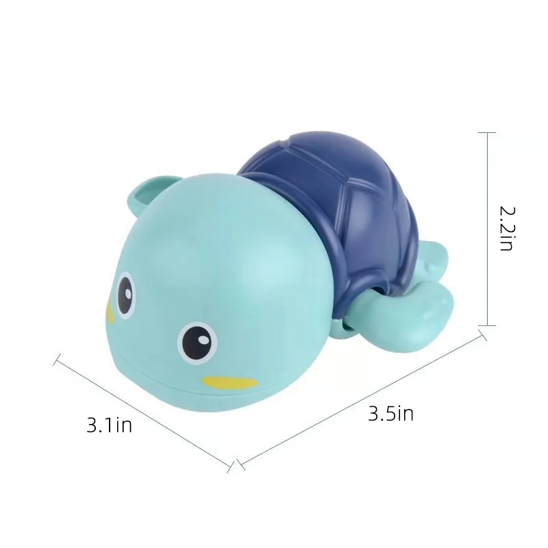 

Cute Tortoise For Children Boys Girls Cartoon Clockwork Beach Kids Toddler Bath Water Toys
