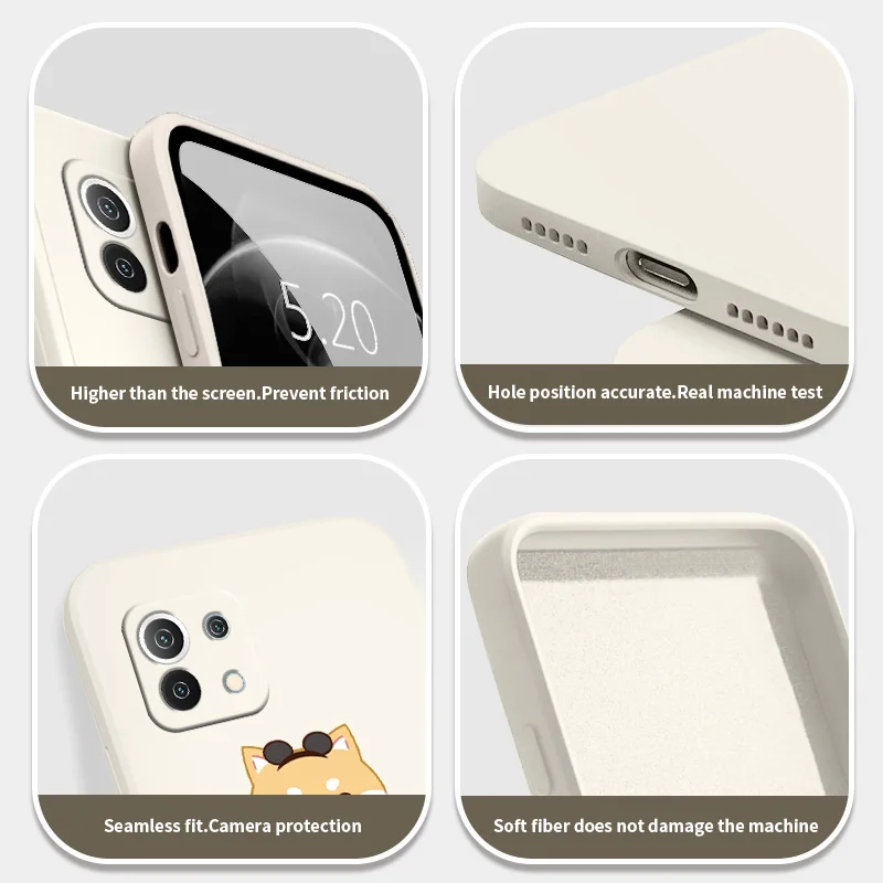 

A Dog Eating Ice Cream Phone Case For Xiaomi Mi 11 10T 10 lite 9T Note 10 Redmi Note 9 9T 8 8Pro 7 7Pro 9 9A K40 K30 Cover