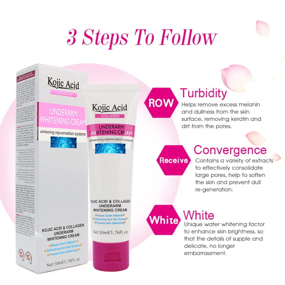 Kojic Acid женский Отбеливание подмышки крем для подмышек частная часть ухода за