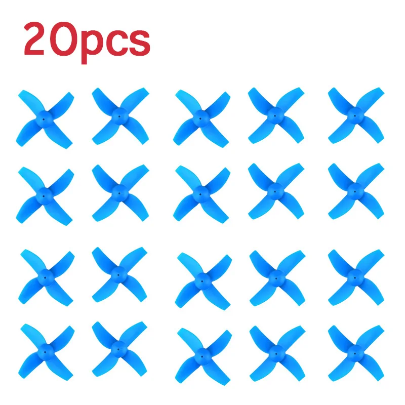 

20 шт. 4 шт./компл. пропеллеры лопасти реквизит микро Дрон запасные части для квадрокоптера JJRC H36 RC