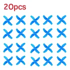20 шт. 4 шт.компл. пропеллеры лопасти реквизит микро Дрон запасные части для квадрокоптера JJRC H36 RC