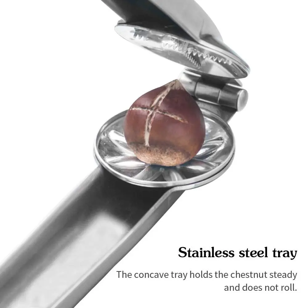 Нержавеющая сталь Гайка открывалка Многофункциональный каштан гайка машина для