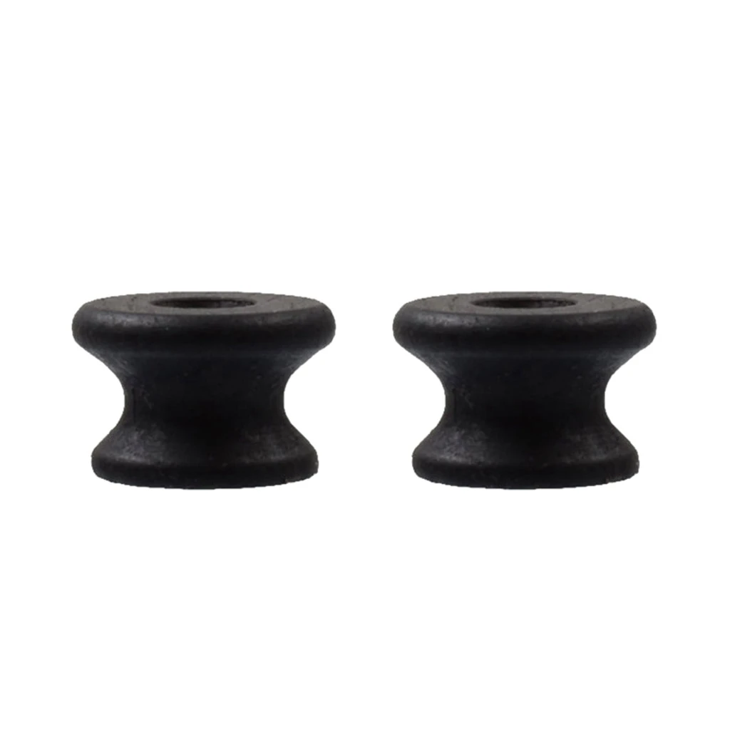 2 шт. эбеновый ремешок гитары с кнопкой торцевой фиксатор для гитарных деталей