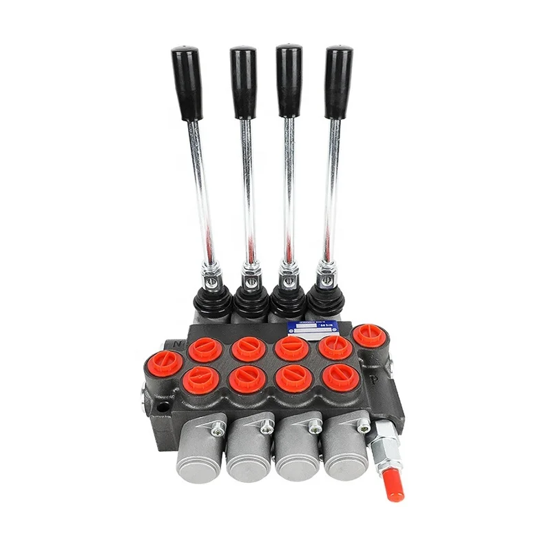 

1 Joystick Control 2 Spool Proportional Valve 5P40 P80 P120 Hydraulic Directional Control Hand Valve for Tractor Loader