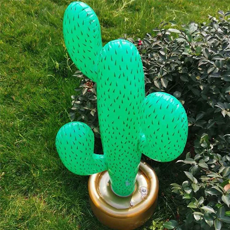 Креативный безопасный Декоративный Надувной кактус реквизит пляжный фон летнее