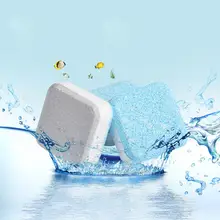 30pcs Dishwasher Cleaner Strong Descaling Detergent Oil Stain Removal Double Colors Cleaning Tablets Kitchen Accessory