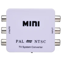 mayitr 1pc palntscsecam to palntsc converter mini bi directional tv system converter switcher for dvd vcd xbox