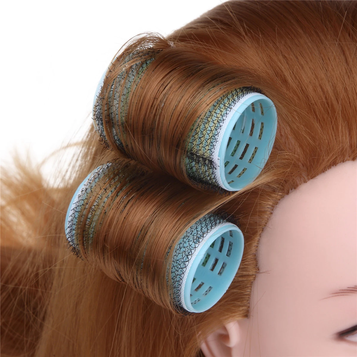 6 шт./компл. Пластик Плойка для завивки волос домашнего использования прическа