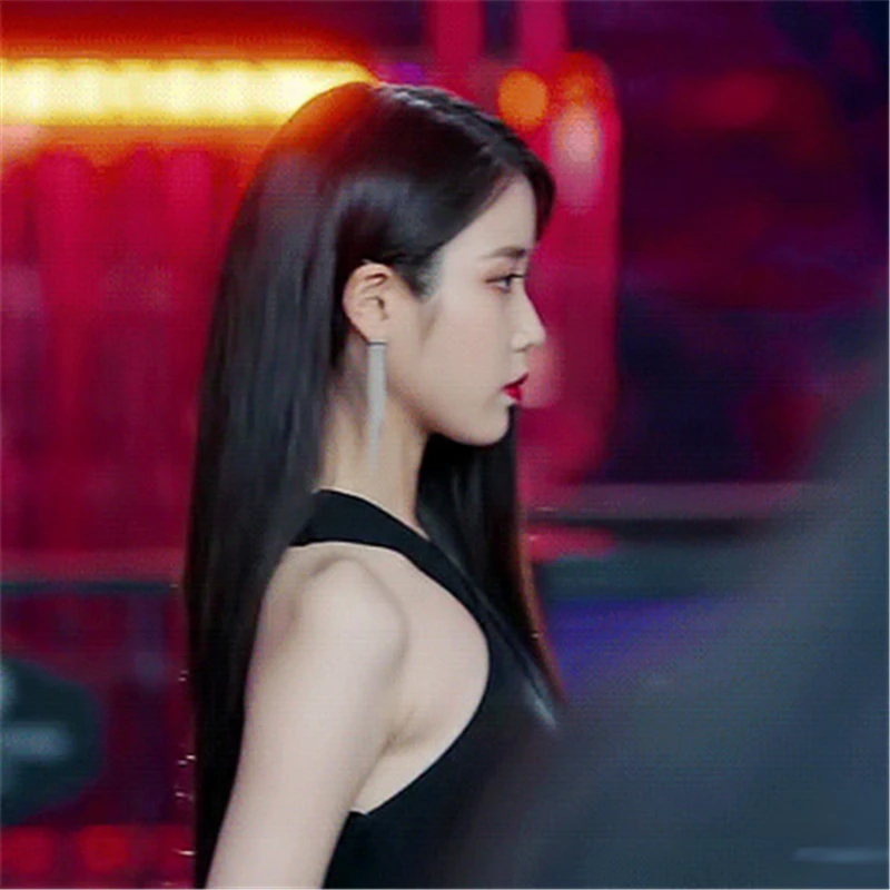 Черное платье для женщин DEL LUNA Hotel same IU летлетние Корейские осенние подарки на