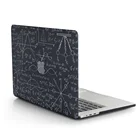 Новый 3D-чехол с формулой печати для MacBook Air Pro Retina 11 12 13 15, для mac book 13,3 15,4 дюйма с сенсорной панелью и крышкой клавиатуры