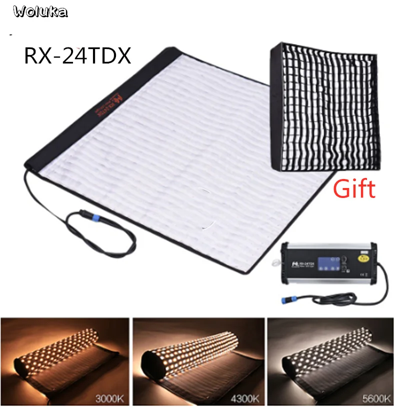 Falcon Eyes RX 24TDX гибкий квадратные гнущиеся ткань светодиодный заполняющий