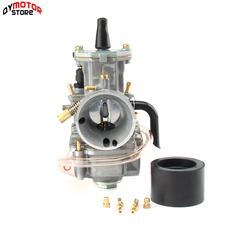 Карбюратор PWK 21 24 26 28 30 32 34 мм для скутера OKO Keihi Koso JOG DIO KR150 RTL250 CR80 CR85R CR125 NSR50 NSR80 DT100 125