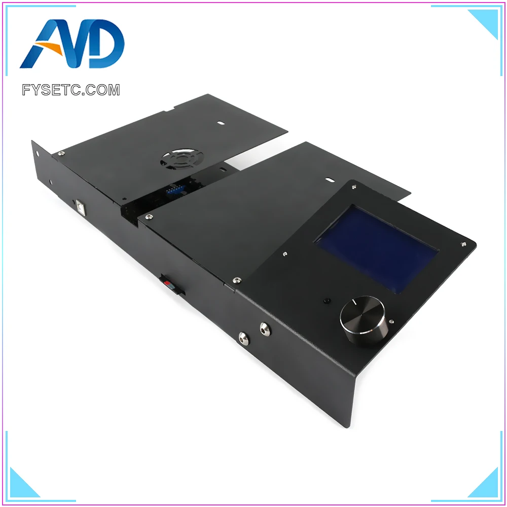 : FYSETC F6 V1.3 материнская плата + 6 шт. TMC2208 4 3 ''дюймовый сенсорный экран