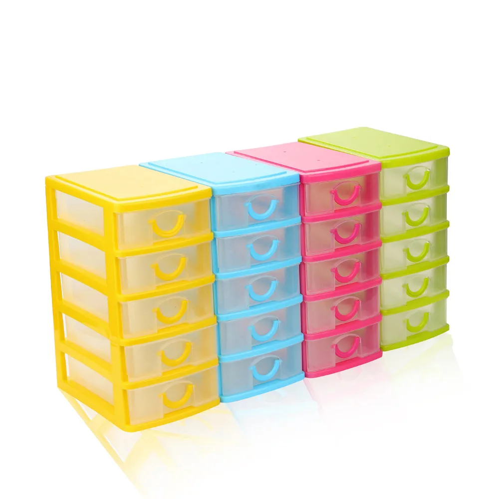 

Hot Selling Durable Plastic Mini Desktop Drawer Sundries Case Small Objects Jewelry Newest Makeup Organizer Storage Container