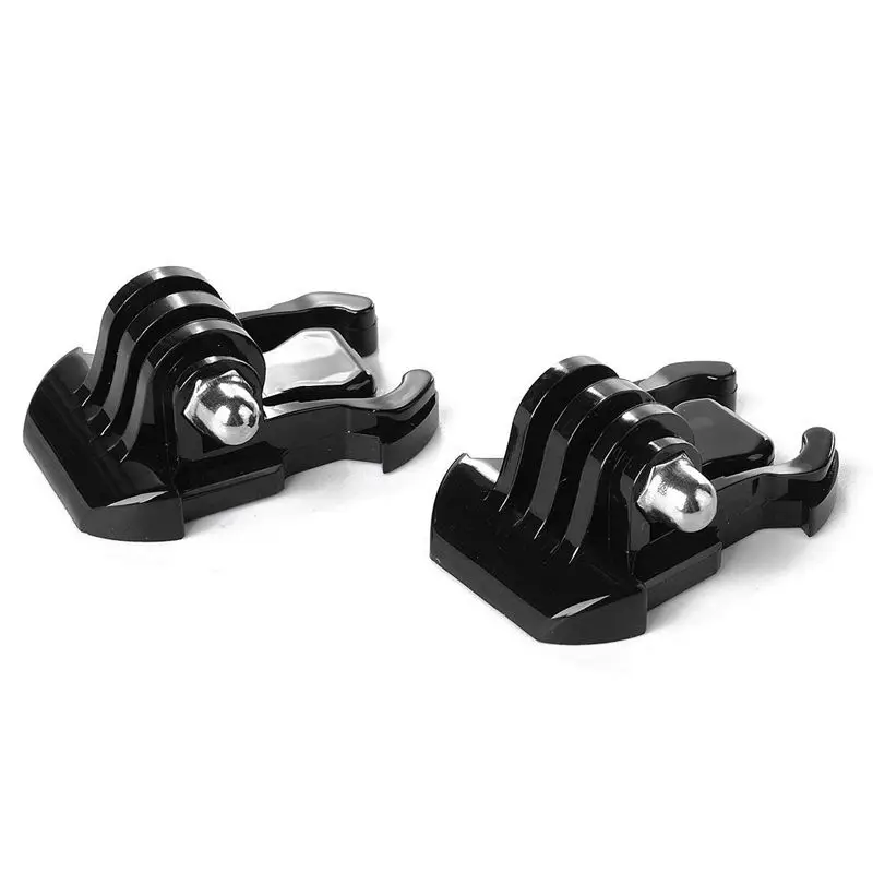5pcs Quick Release Buckle Clip Basic Base Mount for GoPro HERO (2018) 6 5 4 3+ 3 2 1 Black Silver Session Fusion Xiaomi YI 4K DB |