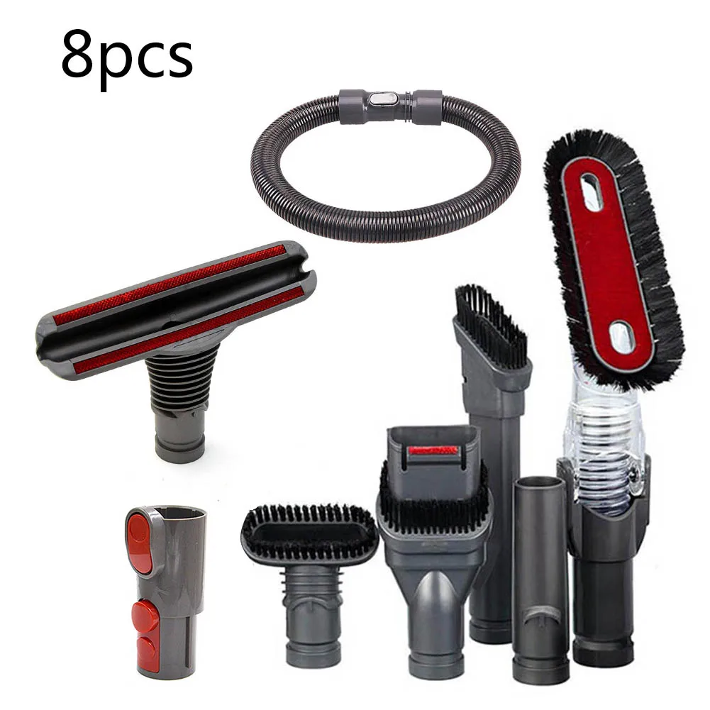 

8pc Mattress Brush Crevice Brush Mini Tool Kit For Dyson V6 DC24 DC25 Vacuum Cleaner Attachment High Quality