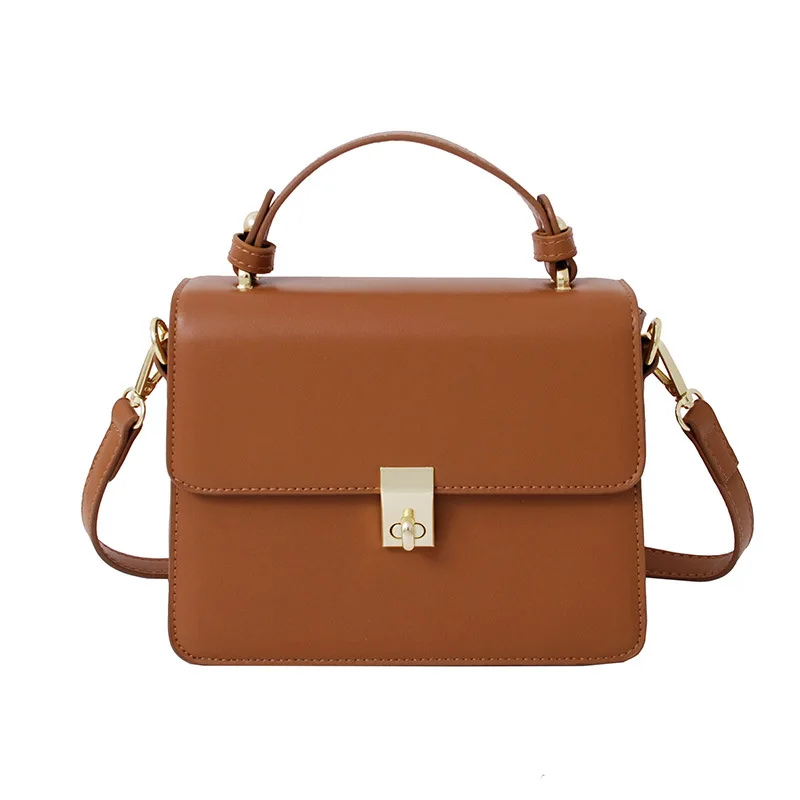 

2021 New Bag Handbag Men's Leather Cross Style Briefcase Business One Shoulder Crossbody Simple Business Bag BBQX106-BBQX108