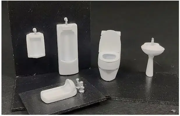 1/35 старый туалетный набор каучуковая фигурка модели наборы миниатюрный gk Unassembly Неокрашенный