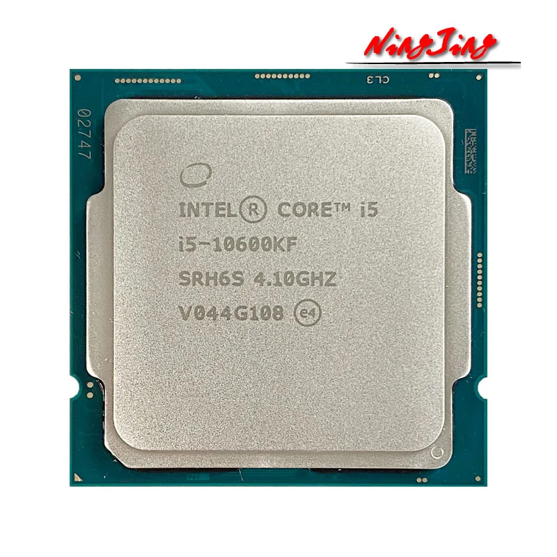 Процессор Intel Core i5 10600KF I5 4 1 ГГц шестиядерный двенадцатипоточный процессор 65 Вт