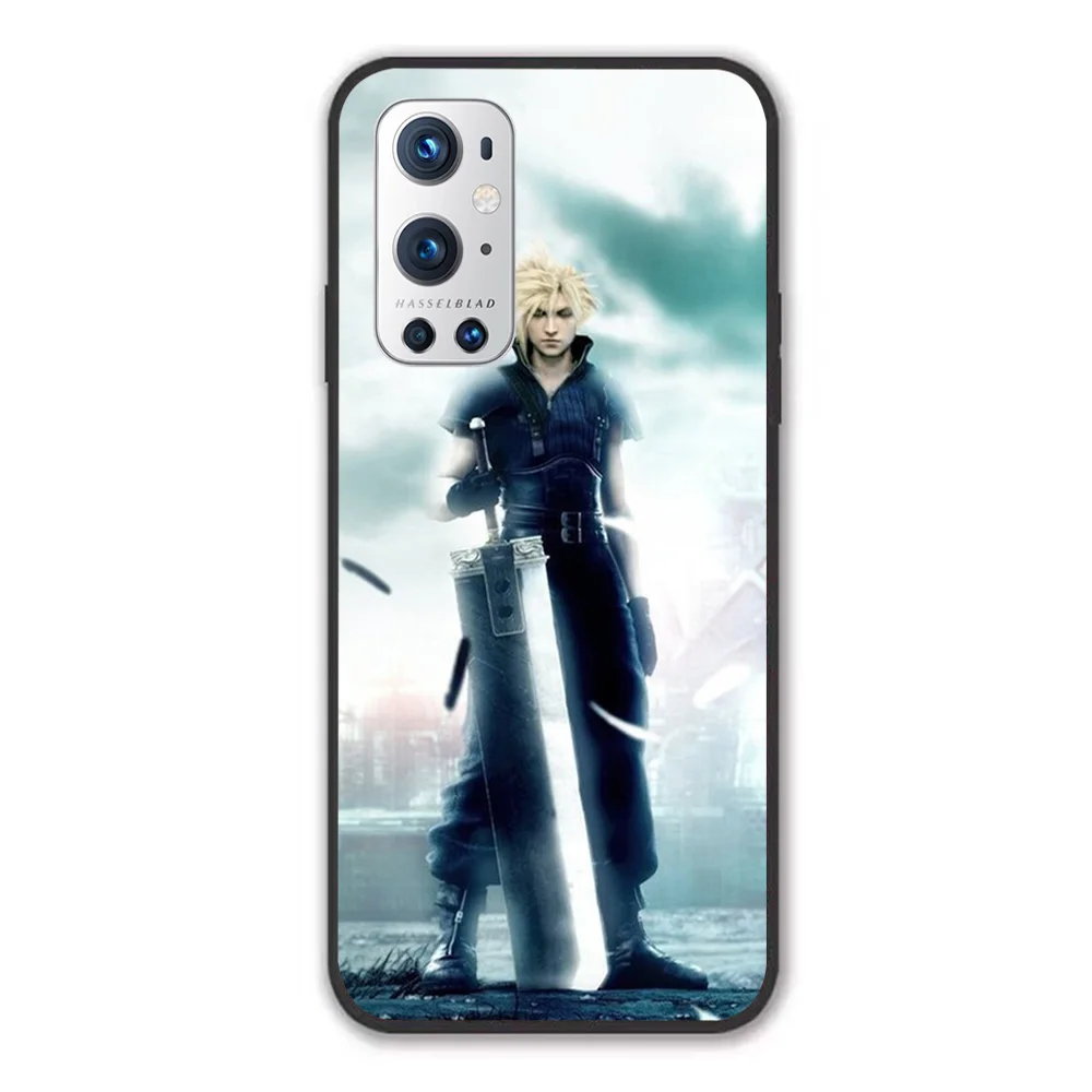 

For OnePlus Cloud Strife Soft TPU Border OnePlus 7 7T 7Pro 8 8T 8Pro 9 9Pro Case