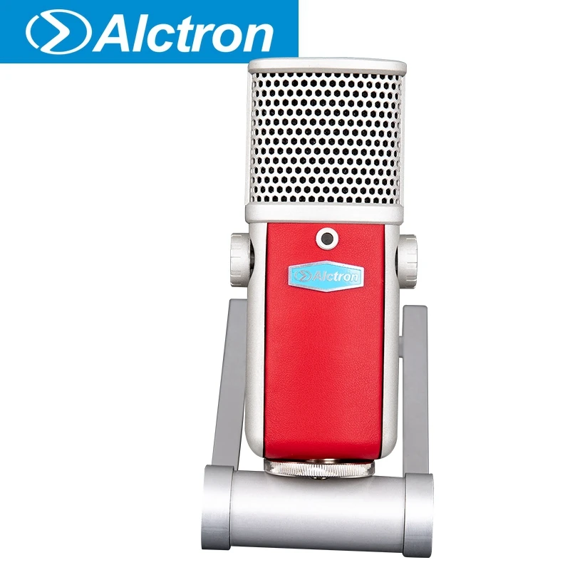 

Alctron K7 USB Condenser Microphone Computer Mic with Functional Knobs and Angle Adjsutable Function PU Leather Cover