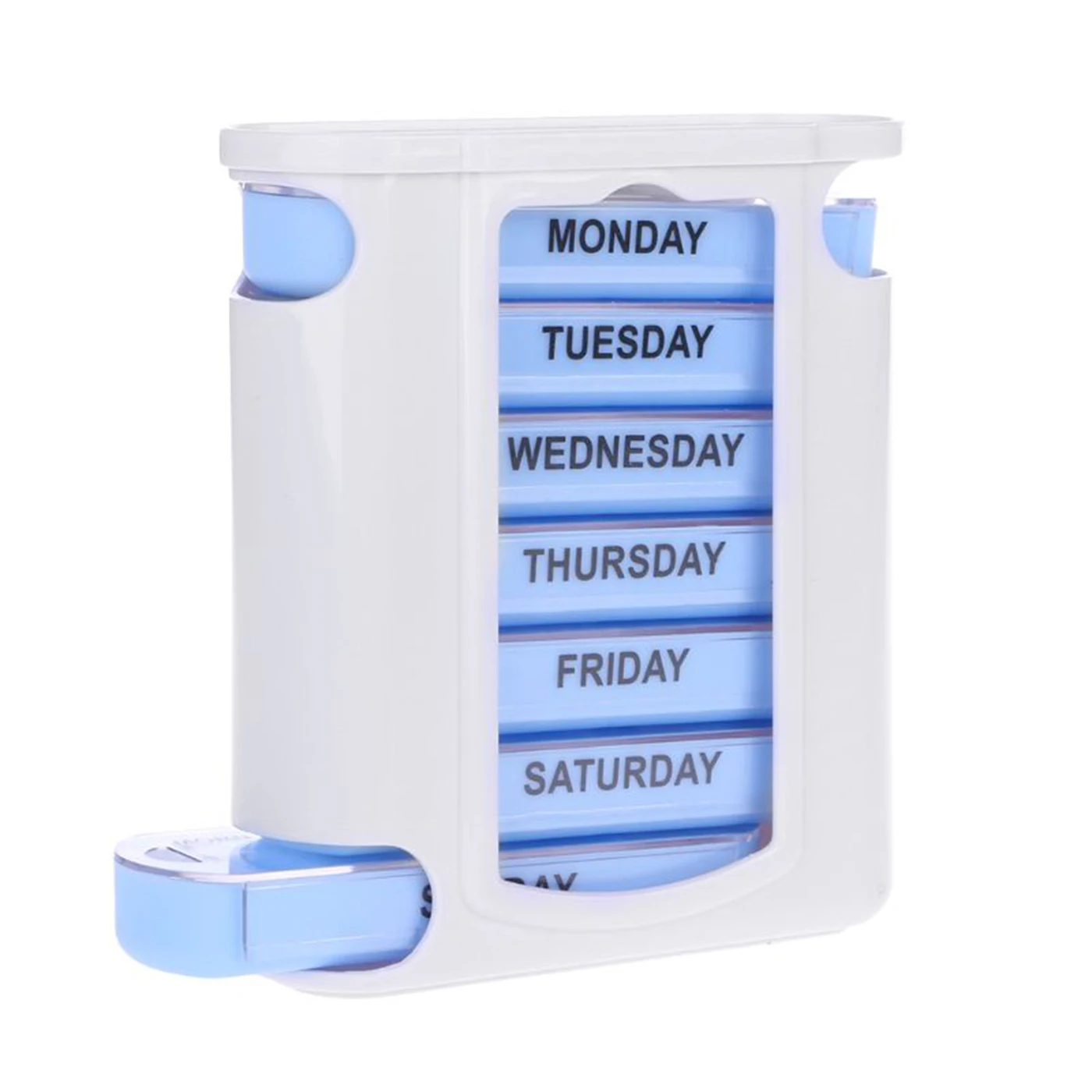 Органайзер для таблеток на 7 дней коробка лекарств контейнер неделю диспенсер