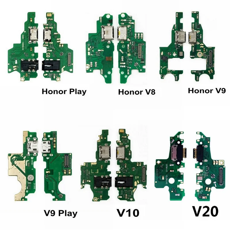 

Новая зарядная Плата USB и микрофонный модуль для Huawei Honor Play 3 V8 V9 View 10 20 зарядный порт док-станция гибкий кабель запасные части