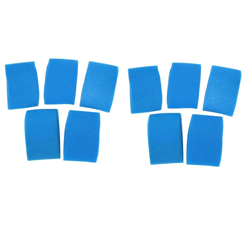 

10PCS Swimming Pool Foam Filter Sponge for Intex S1 Reusable Washable Biofoam Cleaner Pool Foam Filter Swimming