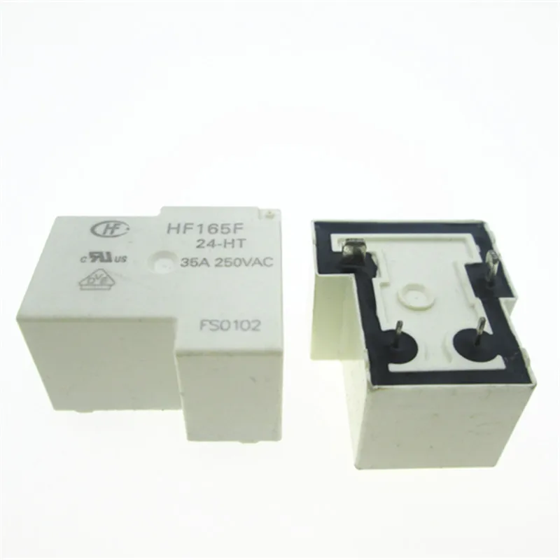 Новое реле HF165F 24-HT HF165F-24-HT 24VDC DC24V DIP4 5 шт./лот