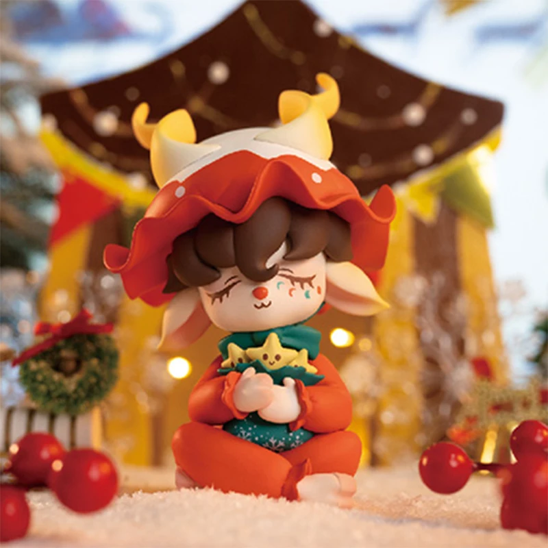 

New Nighty Night Sleeping God Christmas First Snow Baby Kawaii Model Home Decoration Ornaments Figure for Girls Birthday Gift