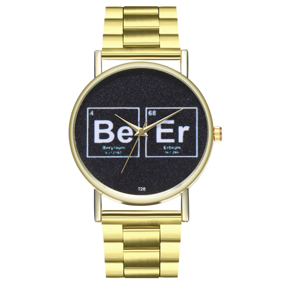 Часы мужские модные с химическим элементом|Химия| |