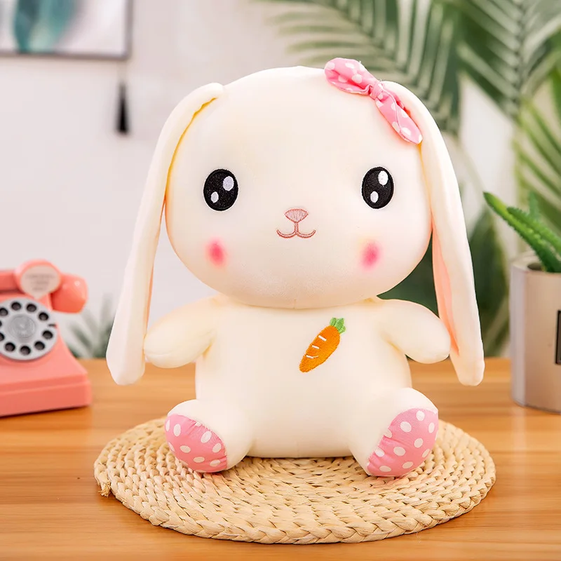 

Zqswkl 25/35/45cm kawaii rabbit plush toy large stuffed toys animals cute soft toys for girls christmas birthday gift pillow hug