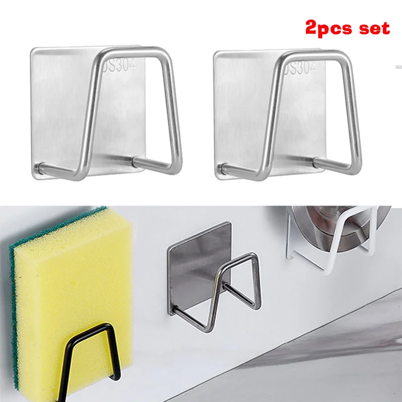 2 шт. полка-органайзер для губки из нержавеющей стали | Дом и сад