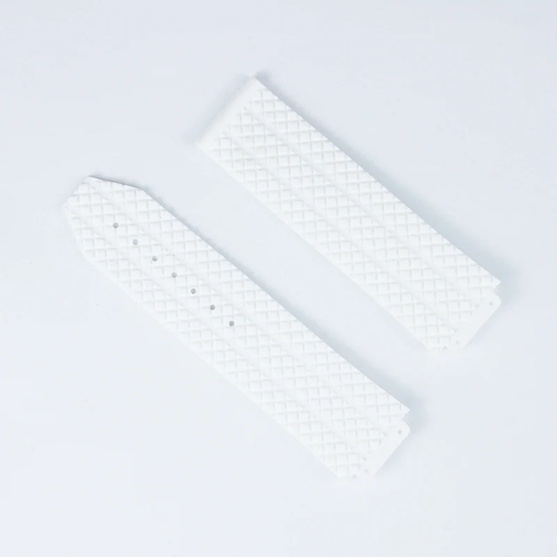 25mmx17mm Watch Accessories Rubber Strap For Hublot Big Bang Series Men and Women Watch Band Accessories